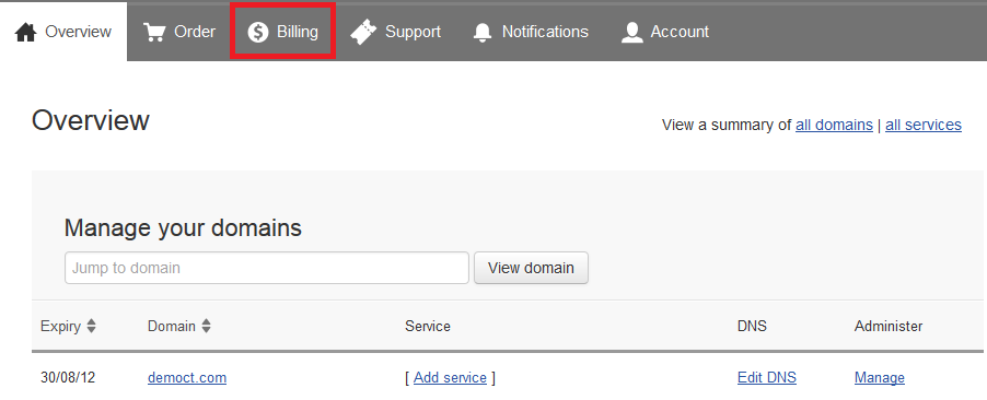 Public Knowledgebase > Managing your domain name(s) > 01.png